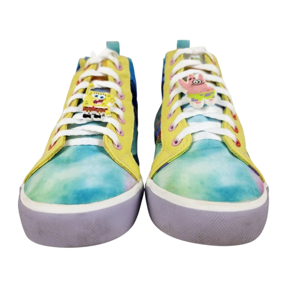 SpongeBob SquarePants Limited Edition Rare Hard To Find Sneakers Mens Size 8.5